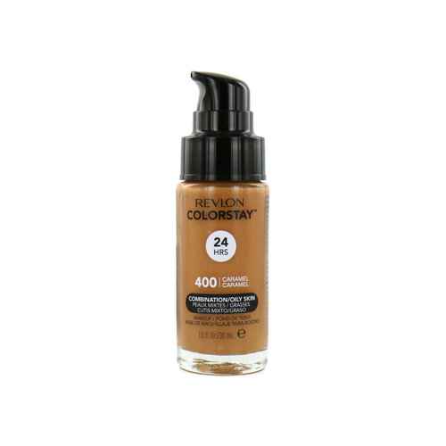 Revlon Colorstay Matte Finish Foundation - 400 Caramel (Combination/Oily Skin)