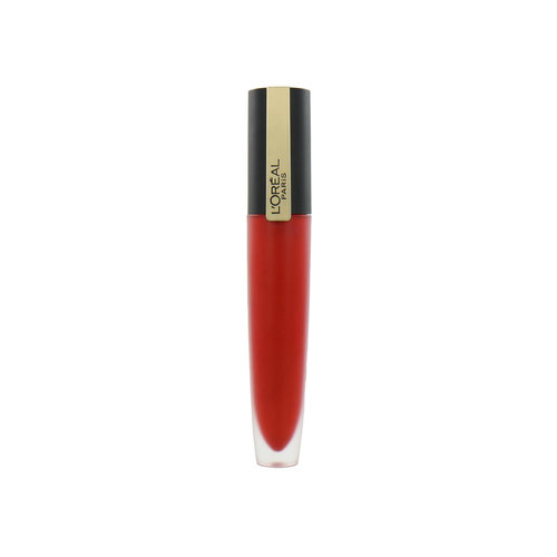 L'Oréal Rouge Signature Matte Metallic Lippenstift - 115 I Am Worth It
