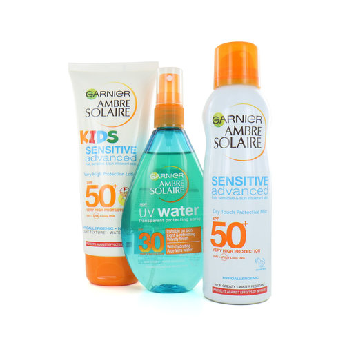 Garnier Ambre Solaire 3 Piece Family Suncare Set (LSF 30 - LSF 50)