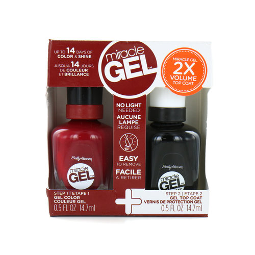 Sally Hansen Miracle Gel Duopack Nagellack - 601 Dig Fig