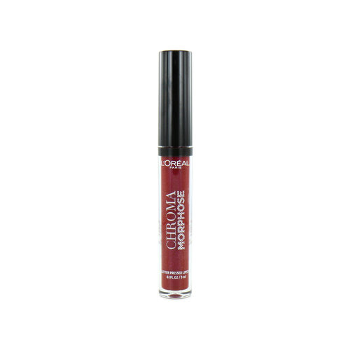 L'Oréal Chroma Morphose Glitter Pressed Lippenstift - 03 Night Viper