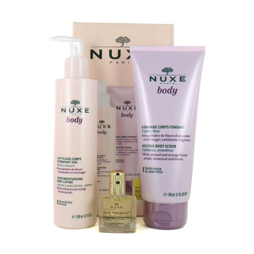 Nuxe Body Regular Christmas Geschenkset - 200 ml - 200 ml - 10 ml (Dänische Verpackung)