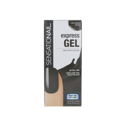 Sensationail Express Gel Nagellack - Little Black Book