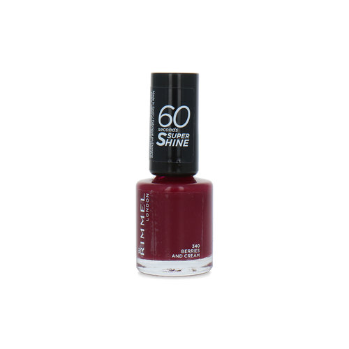 Rimmel 60 Seconds Super Shine Nagellack - 340 Berries And Cream
