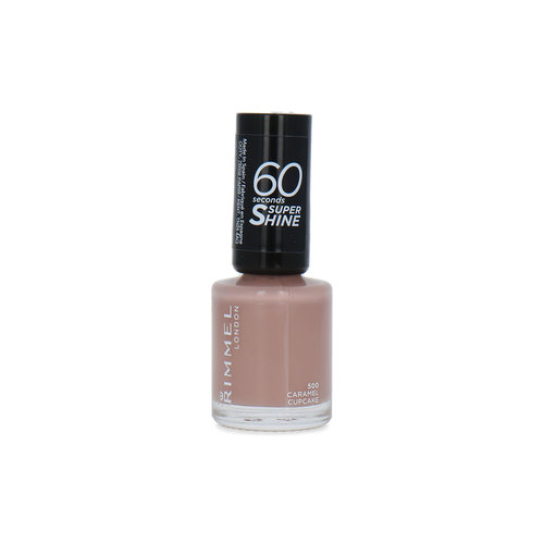 Rimmel 60 Seconds Super Shine Nagellack - 500 Caramel Cupcake