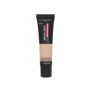 Infallible 24H Matte Cover Foundation - 145 Rose Beige