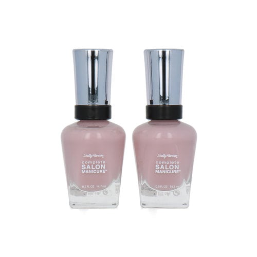 Sally Hansen Salon Manicure Nagellack - 814 Balmy Blush (Satz von 2 Stück)