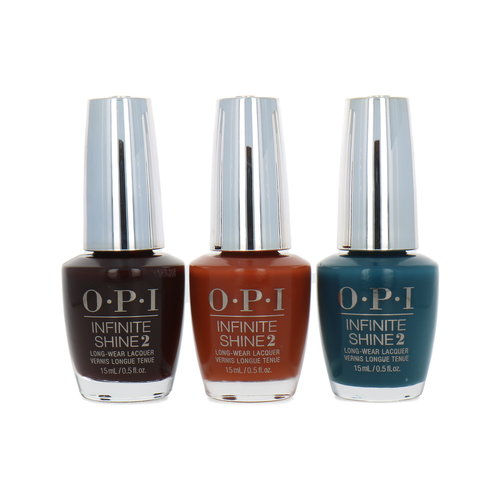 O.P.I Infinite Shine Nagellack - Set W (3er Set)