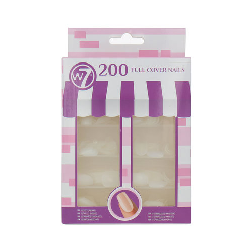 W7 200 Full Cover Nails - Square