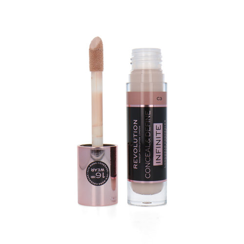 Makeup Revolution Conceal & Define XL Infinite Longwear Concealer - C3