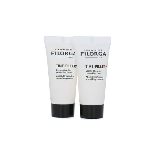 Filorga Paris Time-Filler Absolute Wrinkles Smoothing Cream - 2 x 15 ml (Satz von 2 Stück)
