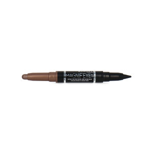 Magnif'Eyes Double Ended Eyeshadow & Eyeliner - 006 Bold As Gold