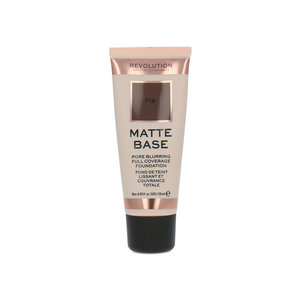Makeup Revolution Matte Base Pore Blurring Full Coverage Foundation - F18 Matte Base Pore Blurring Full Coverage Foundation - F18