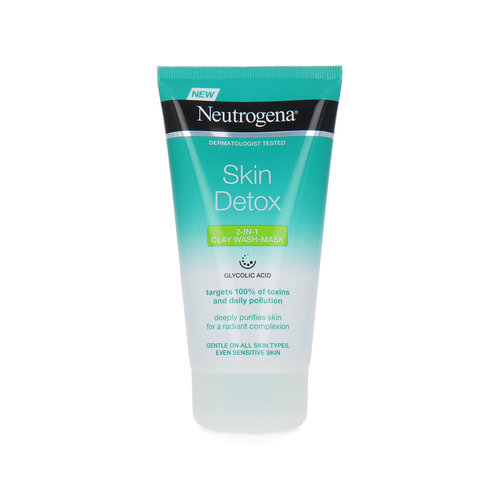 Neutrogena Skin Detox 2-in-1 Clay Wash-Mask