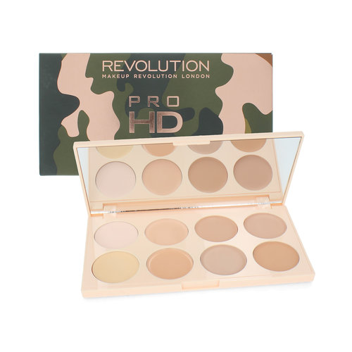 Makeup Revolution Pro HD Camouflage Cream Concealer Palette - Light