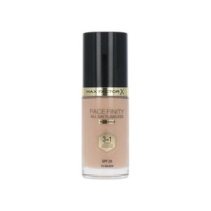 Facefinity All Day Flawless 3 in 1 Flexi-Hold Foundation - 75 Golden