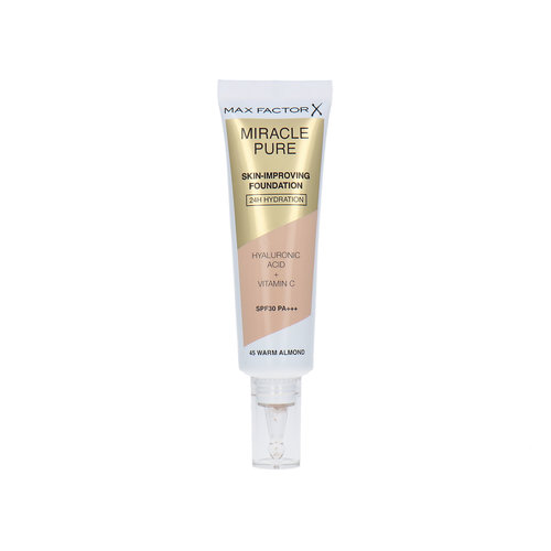 Max Factor Miracle Pure Skin-Improving Foundation - 45 Warm Almond