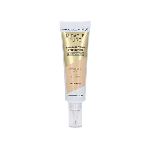 Max Factor Miracle Pure Skin-Improving Foundation - 76 Warm Golden