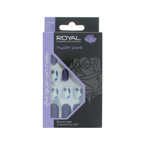 Royal 24 Glue-On Nails - Hyde Park
