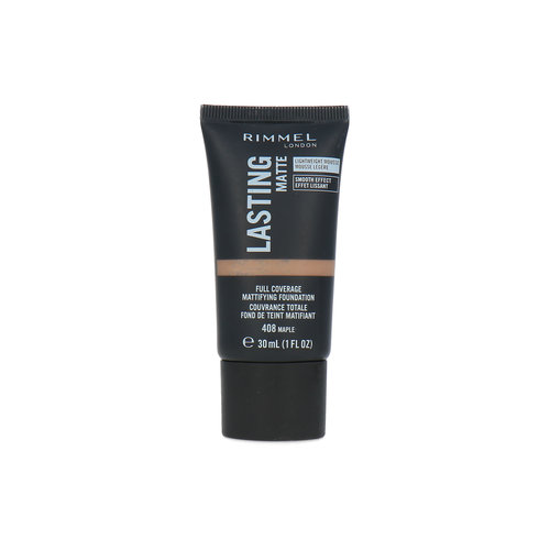 Rimmel Lasting Matte Foundation - 408 Maple Rimmel Lasting Matte Foundation - 408 Maple