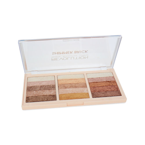 Makeup Revolution Shimmer Brick Highlighter Palette