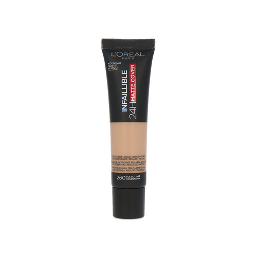 L'Oréal Infallible 24H Matte Cover Foundation - 260 Golden Sun