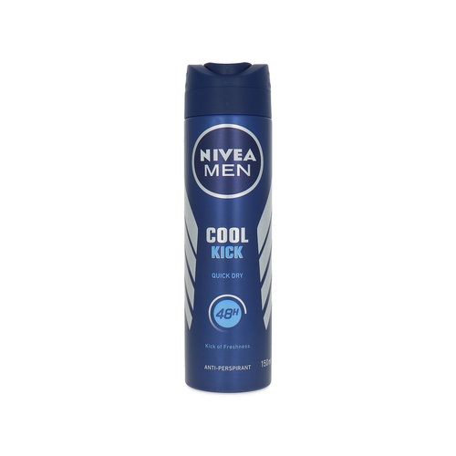 Nivea Men Cool Kick Quick Dry 48H Deodorant - 150 ml