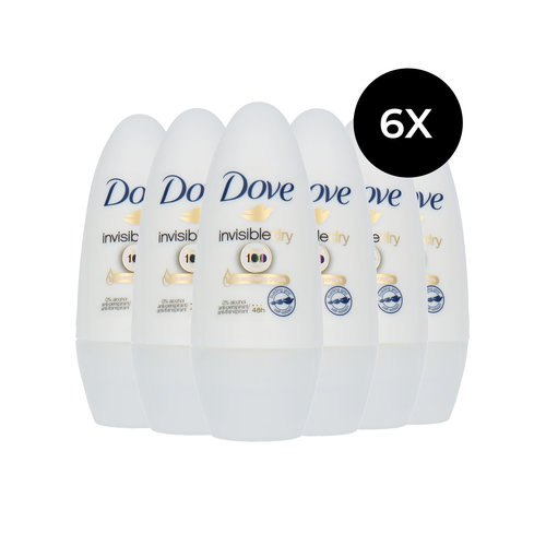Dove Invisible Dry Deodorant (6 Stück)