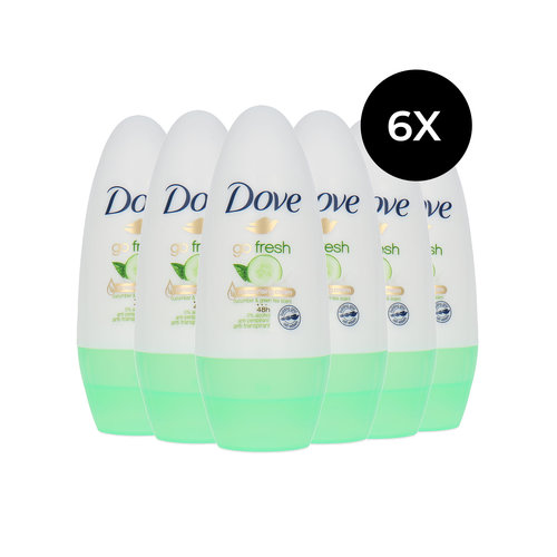 Dove Go Fresh Deodorant - Cucumber & Green Tea Scent (6 Stück)