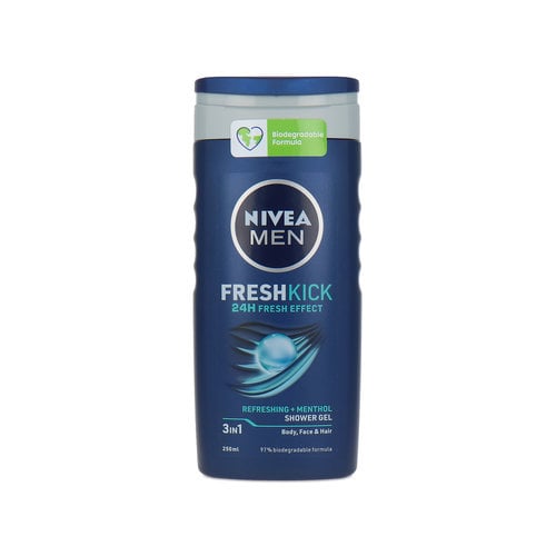 Nivea Men Fresh Kick Shower Gel - 250 ml