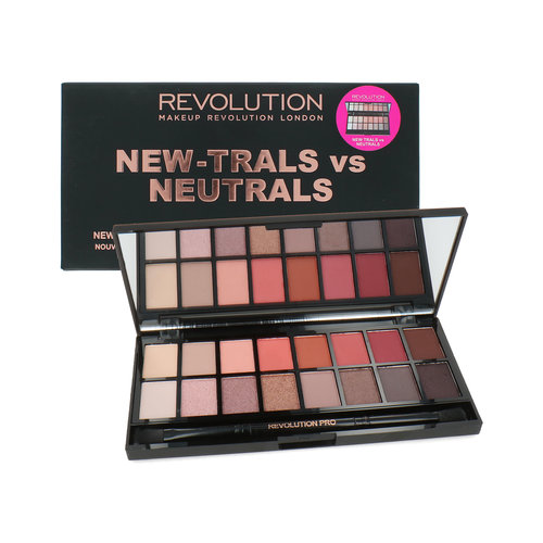 Makeup Revolution Lidschatten Palette - New-Reals VS Neutrals
