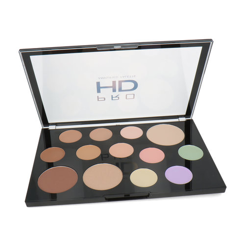 Makeup Revolution The Face Works Pro HD Amplified Palette - Light Medium