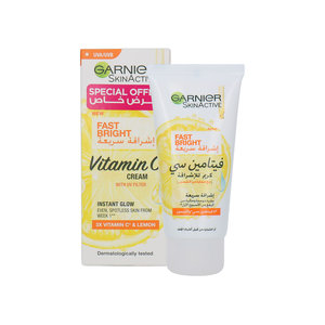 SkinActive Fast Bright Vitamin C Face Cream - 50 ml