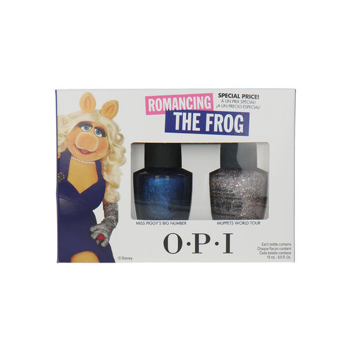 O.P.I Muppets Most Wanted Geschenkset - Miss Piggy-s Big Number-Muppets World Tour