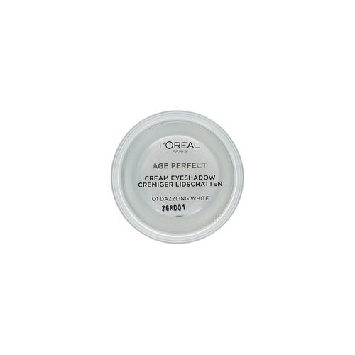 L'Oréal Age Perfect Cream Lidschatten - 01 Dazzling White