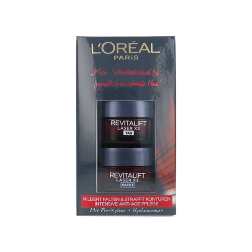 L'Oréal Revitalift Laser X3 Day & Night Cream Set - 2 x 15 ml