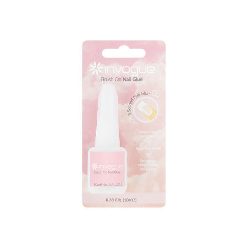 Invogue Brush On Nail Glue - 10 ml