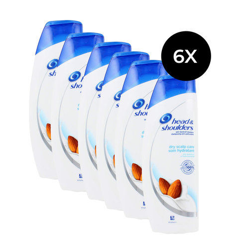 Head & Shoulders Dry Scalp Care Shampoo - 6 x 200 ml