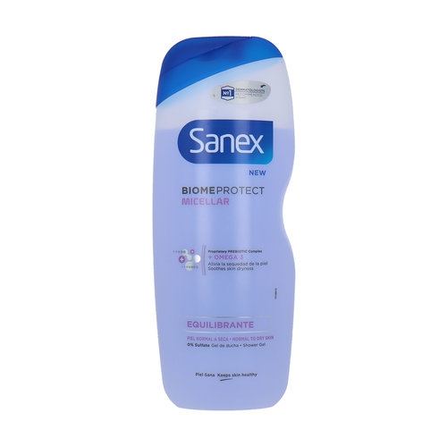 Sanex Biome Protect Micellar Balancing Douchegel - 600 ml (Für Normale bis trockene Haut)