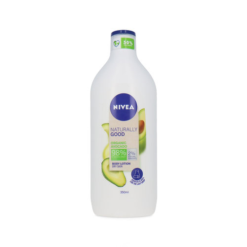 Nivea Naturally Good Organic Body Lotion 350 ml - Organic Avocado (Für trockene Haut)