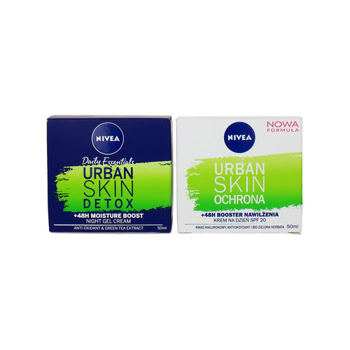 Nivea Urban Skin Day- and Nightcream - 2 x 50 ml