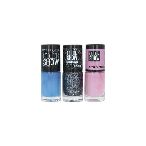 Maybelline Color Show Nagellack - Set 2 (3er Set)