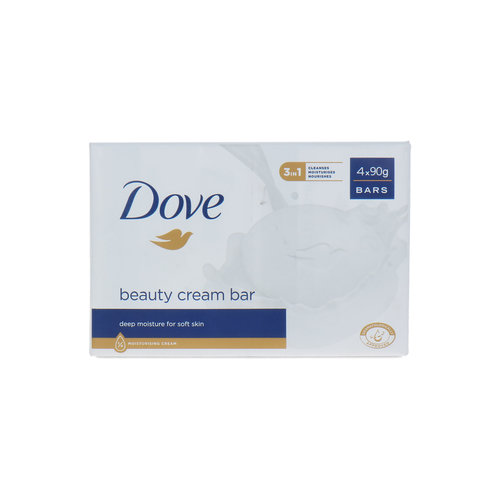 Dove Beauty Cream Bar 4 x 90 g - Deep Moisture