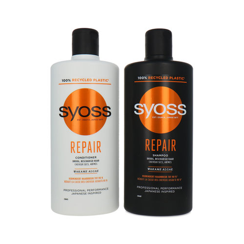 Syoss Repair Shampoo + Conditioner - 2 x 440 ml