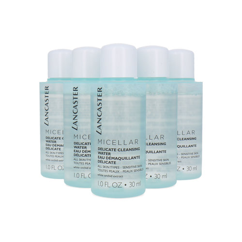 Lancaster Micellar Delicate Cleansing Water Testers - 5 x 30 ml