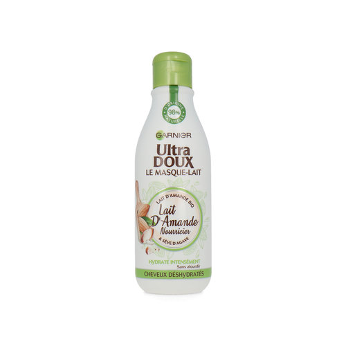 Garnier Ultra Doux Hair Milk Mask Nourishing Almond - 250 ml (Französischer Text)