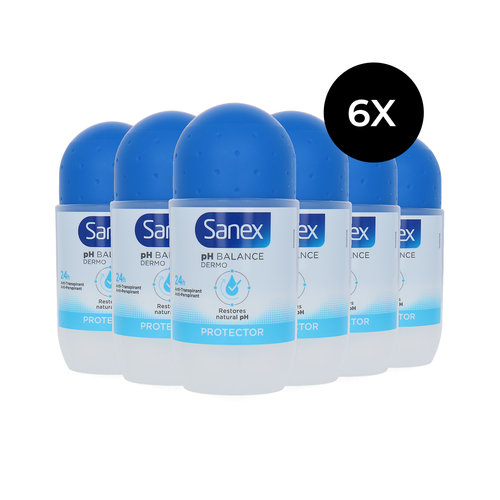Sanex Dermo Protector pH Balance - 6 x 50 ml