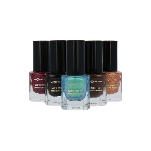 Max Factor Mini Nagellak Set 11 - 5 x 4,5 ml (5er Set)