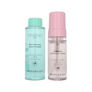 Purifying Cleansing Foamer + Revitalising Glow Toner - 150 ml - 250 ml