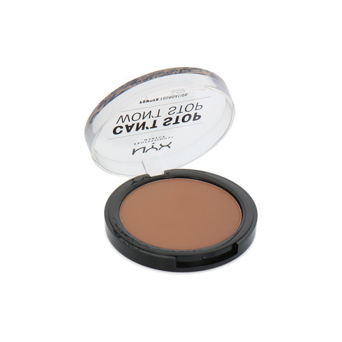 NYX Can't Stop Won't Stop Puder Foundation - Cappuccino